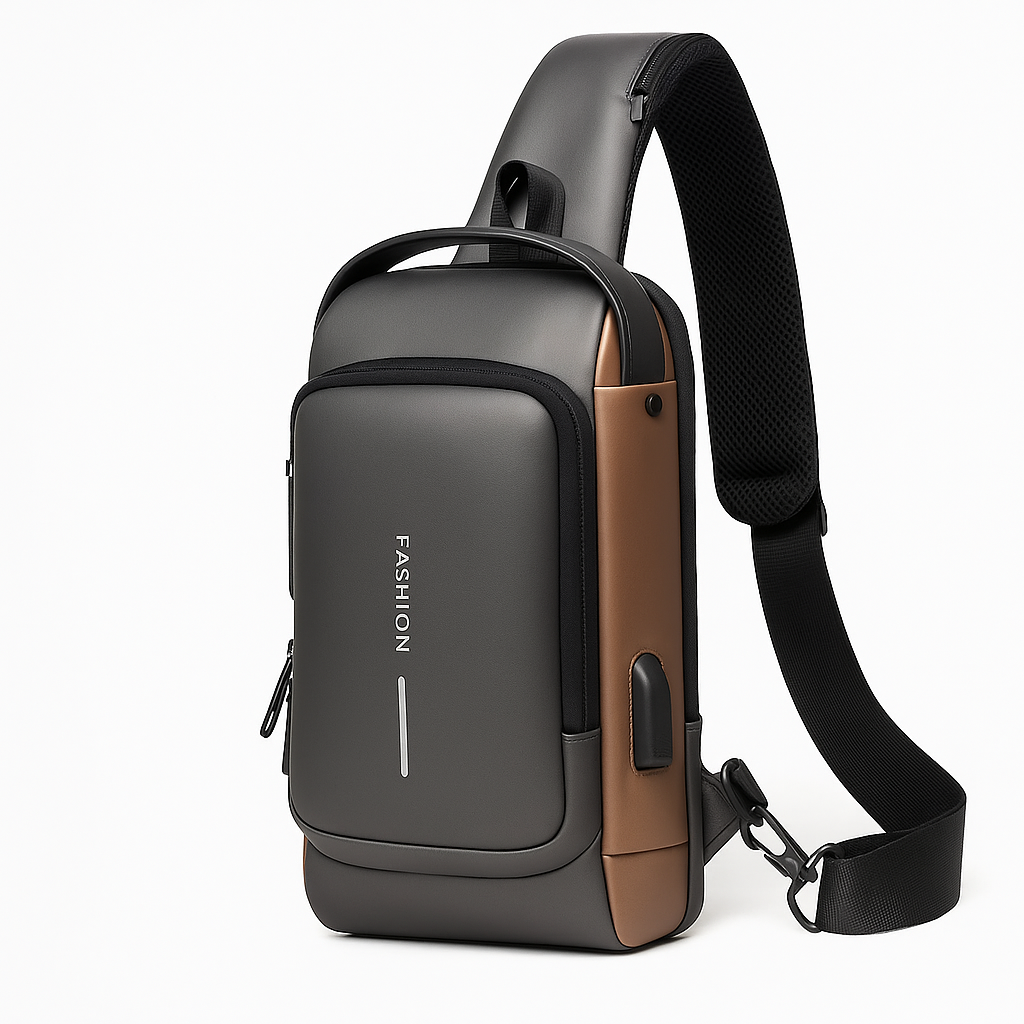 BagShoulder™ – Borsa a Tracolla Antifurto con Codice e Porta USB [PRENDI 1, PAGHI 2]