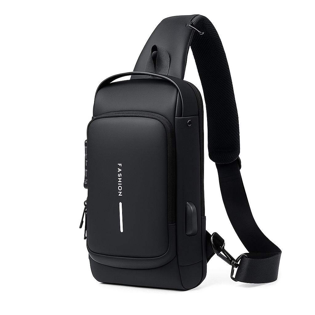 BagShoulder™ – Borsa a Tracolla Antifurto con Codice e Porta USB [PRENDI 1, PAGHI 2]