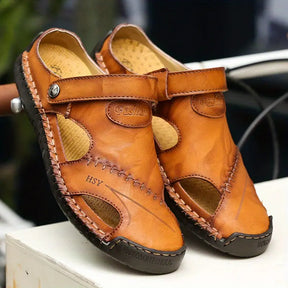 Bella Offerta | Sandali casual da uomo in morbida pelle di alta qualità – CloudWay