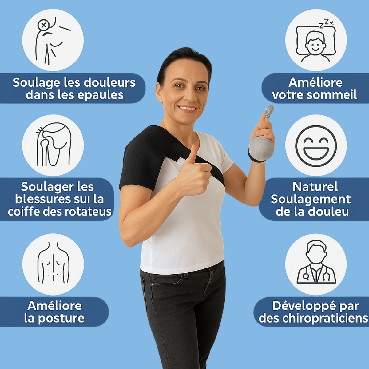 Bella Offerta | ErgoShoulder™ – Supporto e Protezione Ergonomica per la Spalla